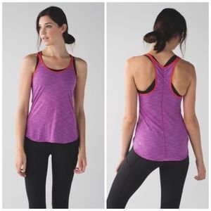 LULULEMON l What The Sport Singlet II Violet Tank
